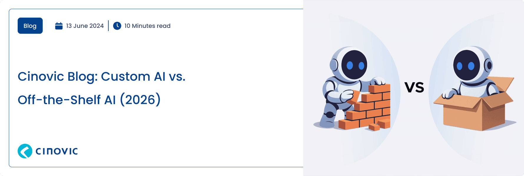 Custom AI vs. off-the-shelf AI: build vs buy guide for enterprises